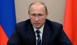 Nga phản ứng trước đề xuất trừng phạt Tổng thống Putin